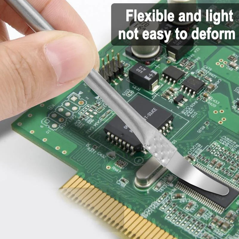8Pcs Ultra Thin IC Chip CPU Blade Knife Motherboard Maintenance UV Glue Cleaner Remover Phone Disassemble Repair Tools Vue