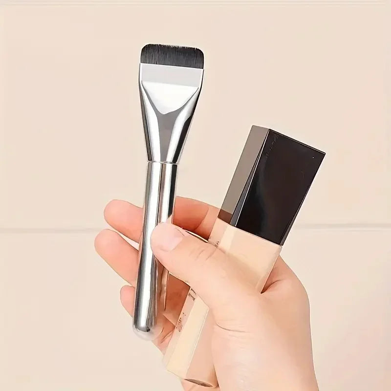 2pcs One Line Foundation Brush Makeup Palette Set Foundation Cream Mixing Tool Set Nail Art Makeup Cosmetic Makeup Tool Kits Vue