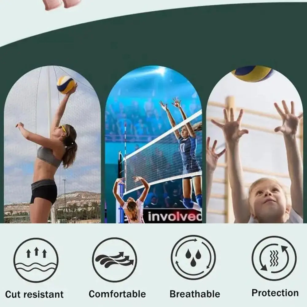 UV Protection Volleyball Arm Sleeves Breathable Wrist Support Warmers