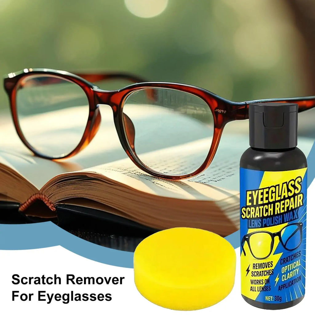 Scratch Remover for Eyeglasses Yellowing Sunglasses Cleaner Eyeglasses Shiny Solution Scratch Remover for Sunglasses Watch Vue Default Title