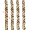 Nordic Rope Curtain Tiebacks Set of 4 – Cotton Linen Holders Curtain Tiebacks Vue Brown China Mainland