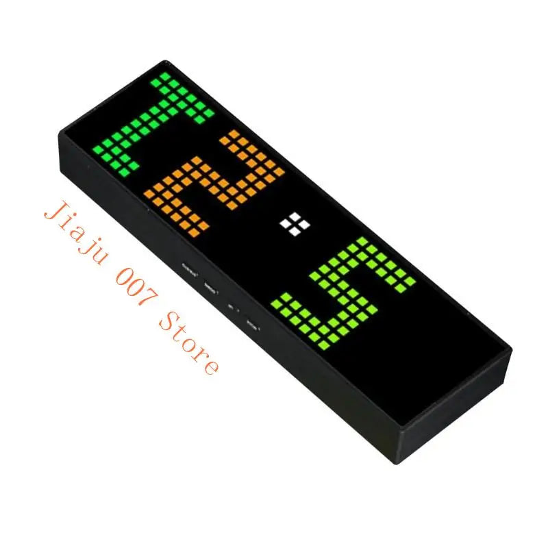 OOTDTY LED Digital Alarm Clock – Voice Control & Dual Alarm Digital Alarm Clock Vue