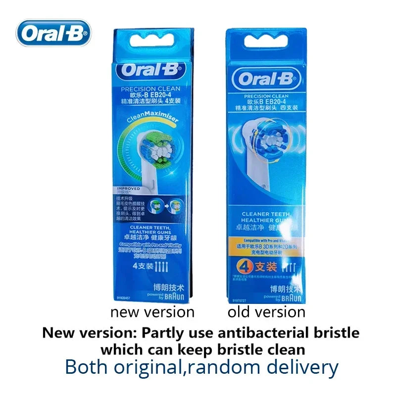 Genuine Oral-B Toothbrush Head Replaceable Brush Heads For Oral B nozzles Rotation Type Electric Toothbrush Replacement Heads Vue