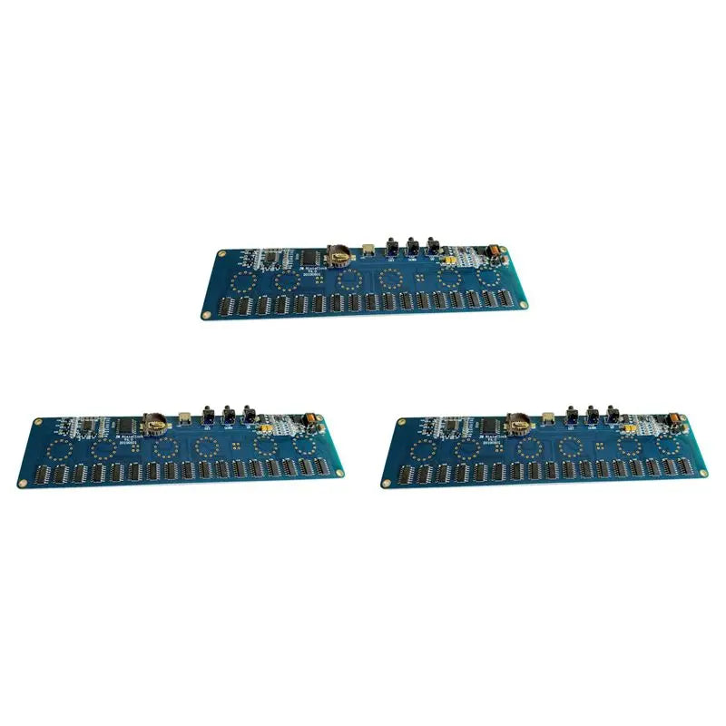 ABKW-3X DIY In14 In4 Nixie Tube Clock Digital LED Clock Gift Circuit Board Kit , PCBA No Tubes Vue Default Title