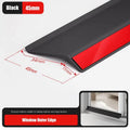 Window water blocking bar home window rain Flashing board aluminum alloy window edge waterproof Water Deflector sealing strip Vue Outer Window-45mm 1M