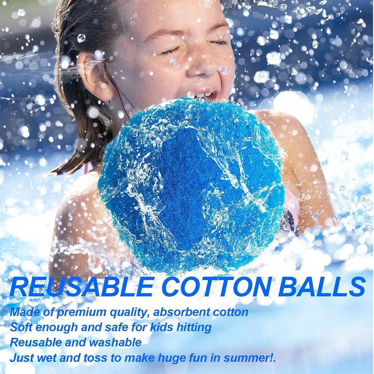7colors /8colors Reusable Water Balloons 60 Pieces Colorful Fun Soft Soakers Soft Soaker Balls Outdoor Splash Toys For Backyard Vue