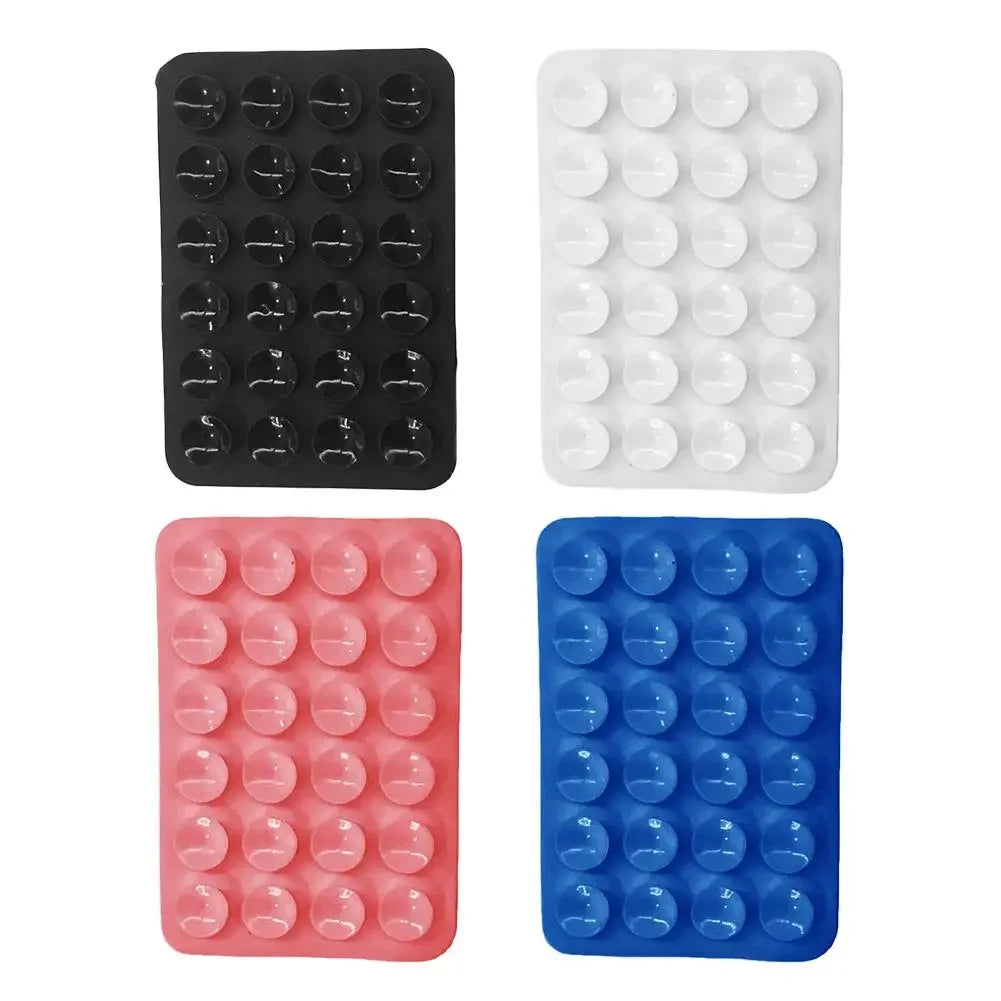 Sticky Grippy Suction Phone Case Mount Sillicon Adhesive Phone Accessory For IPhone And Android Hands-Free Fidget Toy Vue