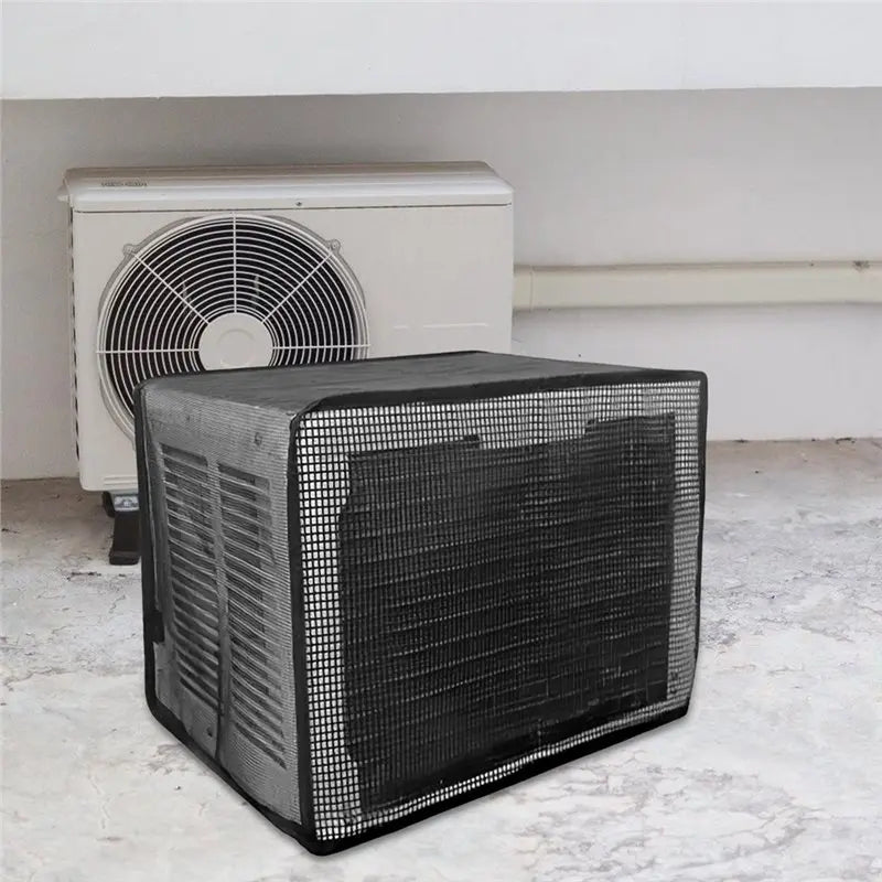ABKW-Breathable Mesh U-Shaped Air Conditioner Cover For Window Unit Outdoor Protection Dust Cover Ac Cover Vue