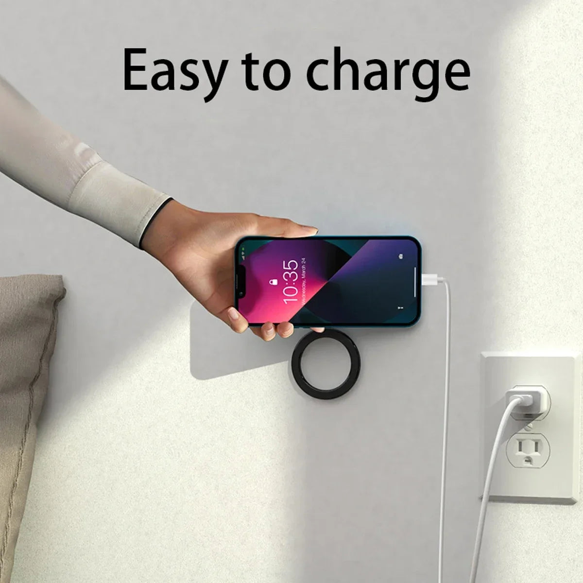 Universal Strong Magnet Phone Stand Holder for Magsafe iPhone 12/13/14/15/16/17 iPad Car Wall Use Ring Holder Tablet Stand Vue