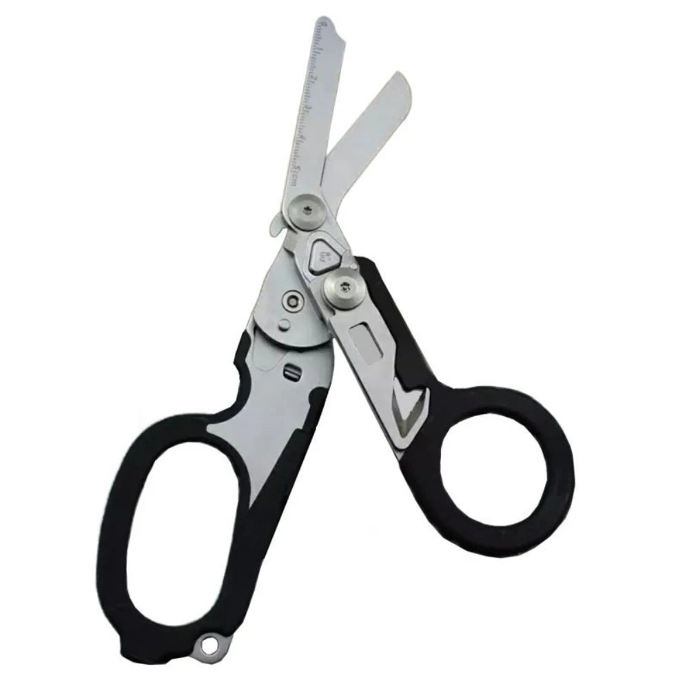 First Aid Medical Scissors Outdoor Tactical Scissors Multifunctional Tactical Pliers Folding Scissors Outdoor Survival Tools Vue 9