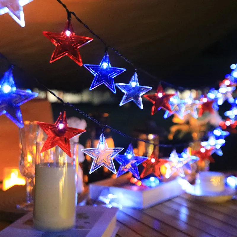 200Leds Solar String Lights For Outdoor Acrylic Stars Lights Waterproof Holiday String Light For Garden Patio Landscape 100 Vue