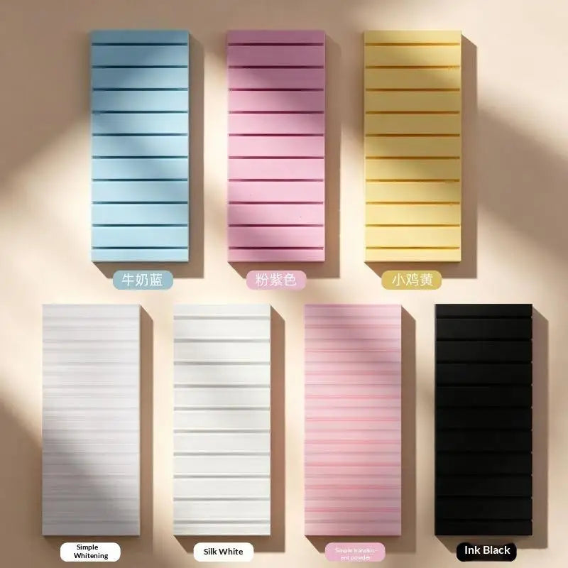 Mini Portable 10 Slot Nail Art Transfer Foil Storage Box, Anti Wrinkle Design for Home DIY & Professional Salon Vue