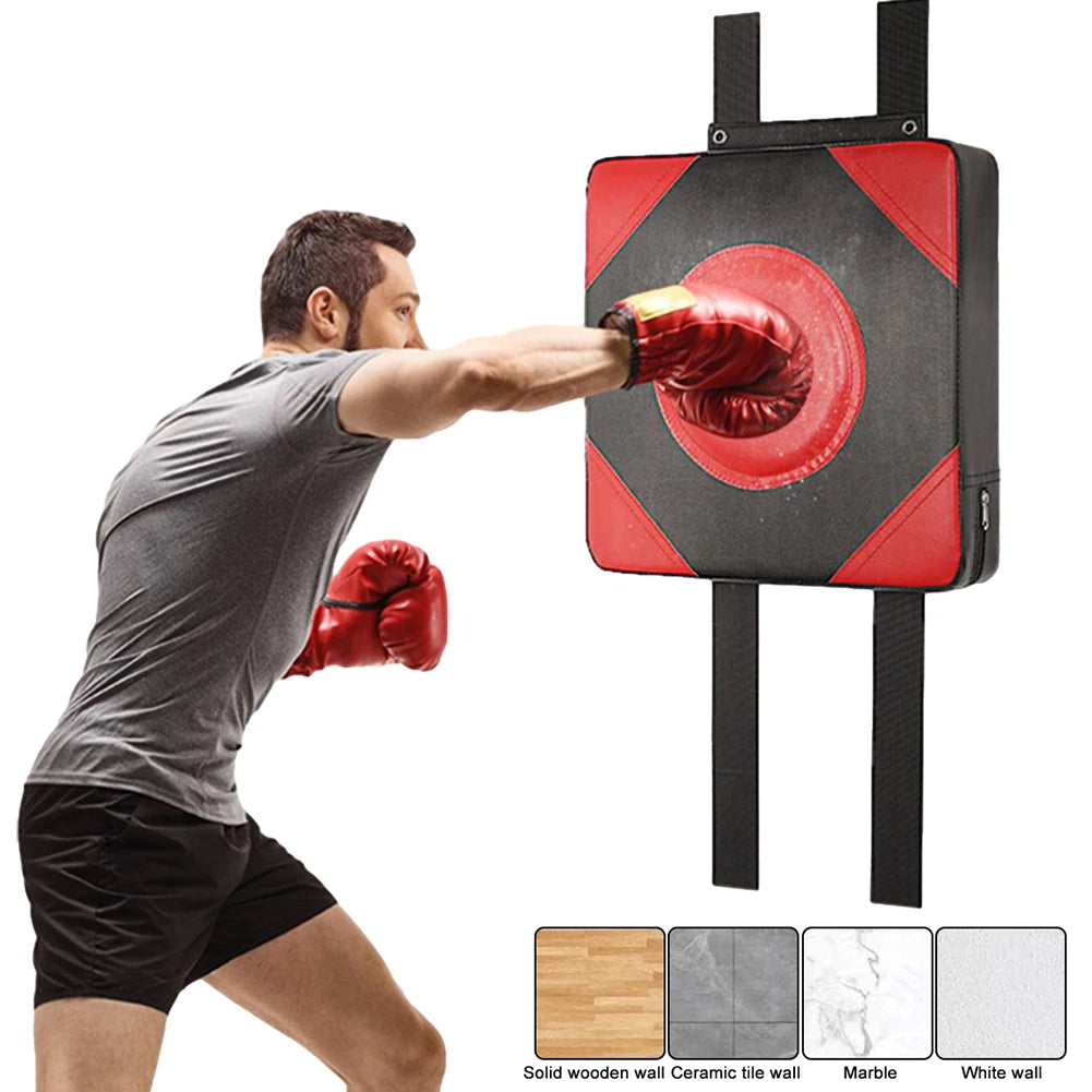 Faux Leather Boxing Target Adult Children Fitness Wall Target Taekwondo Training Sandbags Fighter Martial Arts Fitness Vue