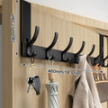 Door Behind Hook Storage Wall Hanging Clothes Hanger Coat Punch-free