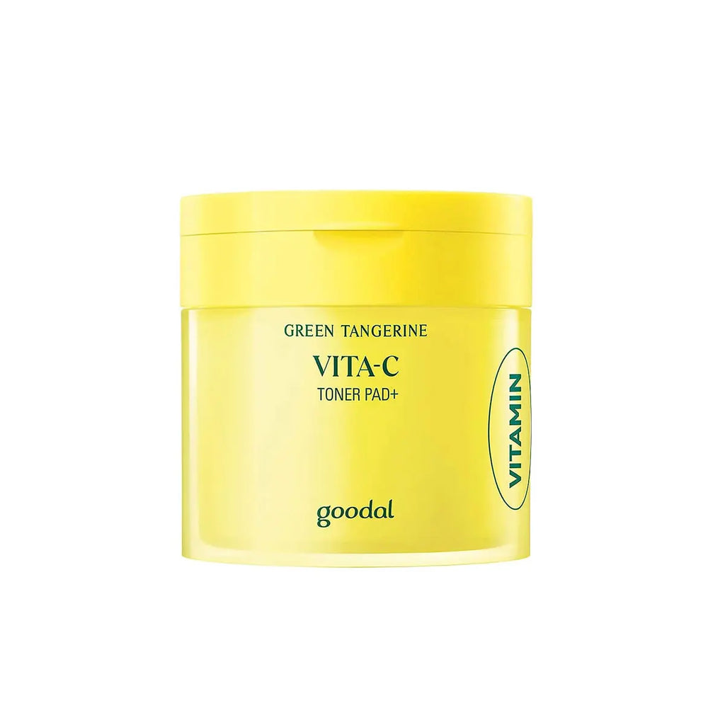 GOODAL Green Tangerine Vita C TONER PAD (23AD),Moisturizing&Refreshing,Brightening Skincare&Pore Cleansing Care,Korean Cosmetic Vue 140ml