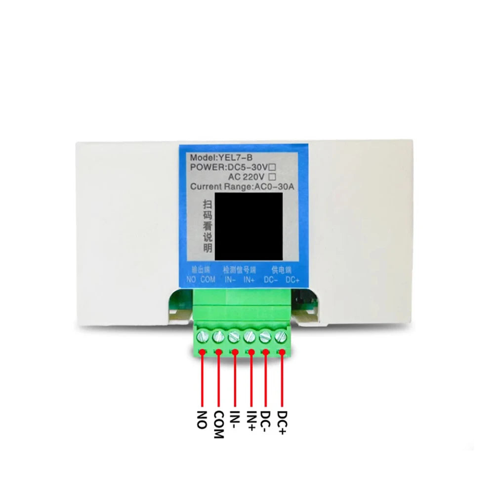 Embedded DC and AC Current Detection Module Overload Overcurrent and Undercurrent Protector Delay Relay Control Detection Module Vue