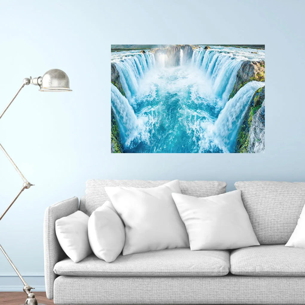 Bathroom Floor Wall Sticker Waterproof PVC Tile Decal Kids Living Room Home Decor Art Sticker - AF5706 Vue