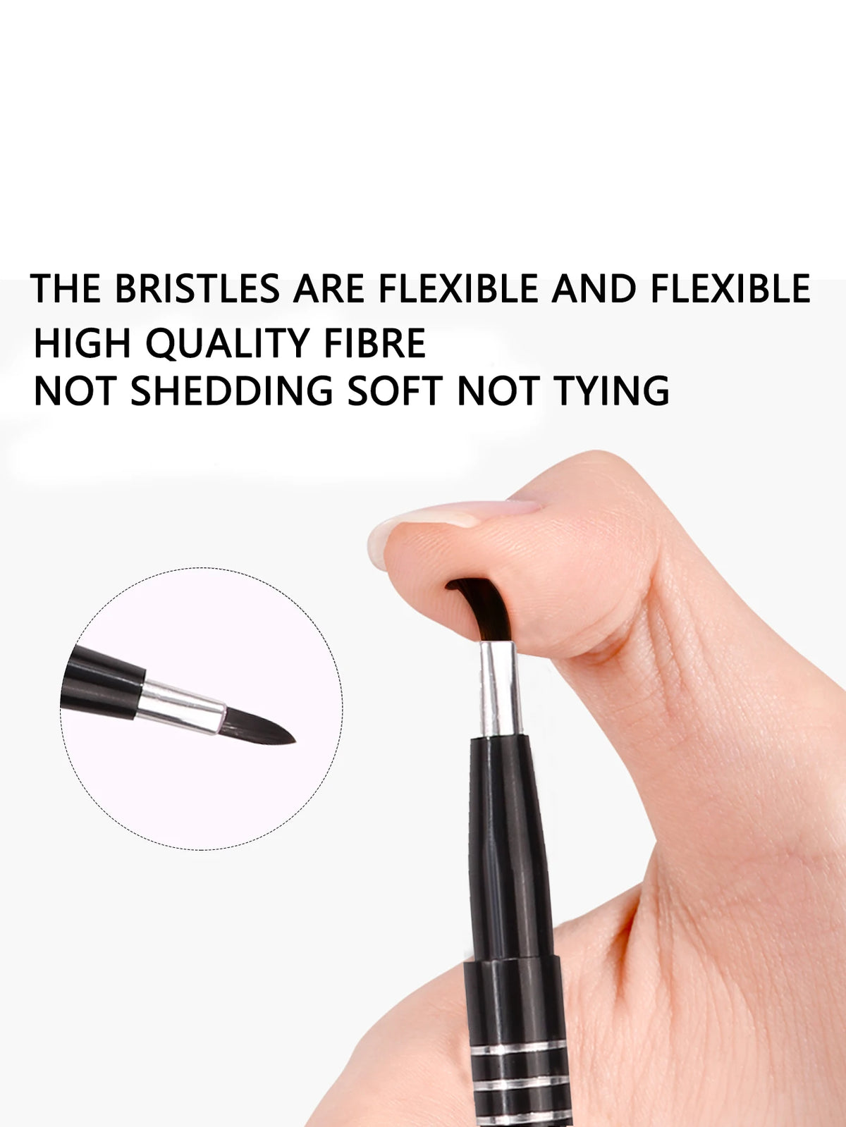 1pcs Mini Portable Lipstick Brush Lipstick Brush Soft Lipstick Brush Lip Concealer Brush with Cover Makeup Brush Tool Vue