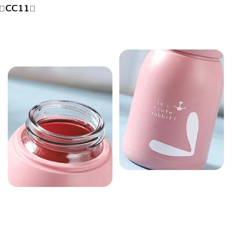 CC11Mini Cute Bottle Portable Thermal Mug Glass Insulation Cup Vacuum