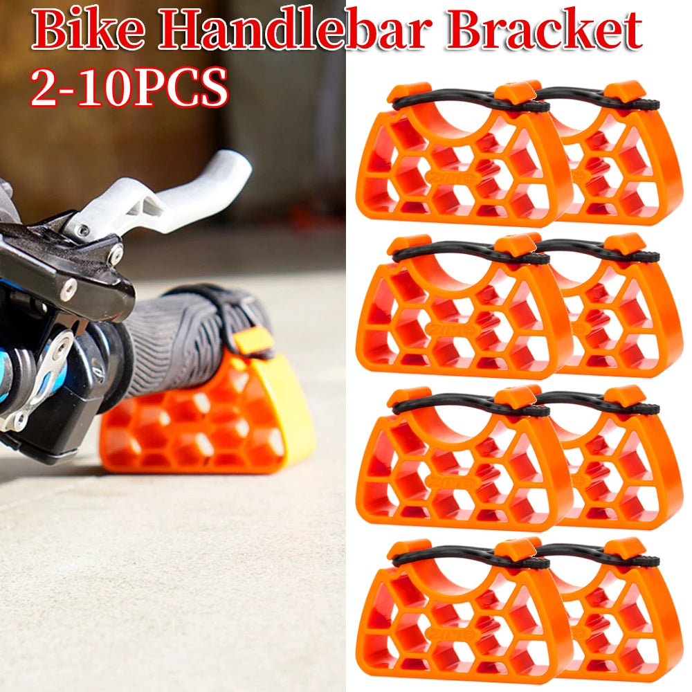 2-10PCS Bike Handlebar Bracket Multifunctional MTB Maintenance Handlebar Stand Bicycle Clip-On Stabilizer Cycling Accessory Vue