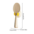 Standing Non-Stick Rice Spoon Paddle with Suction Cup Mount Rice Spoon Paddle Vue Yellow