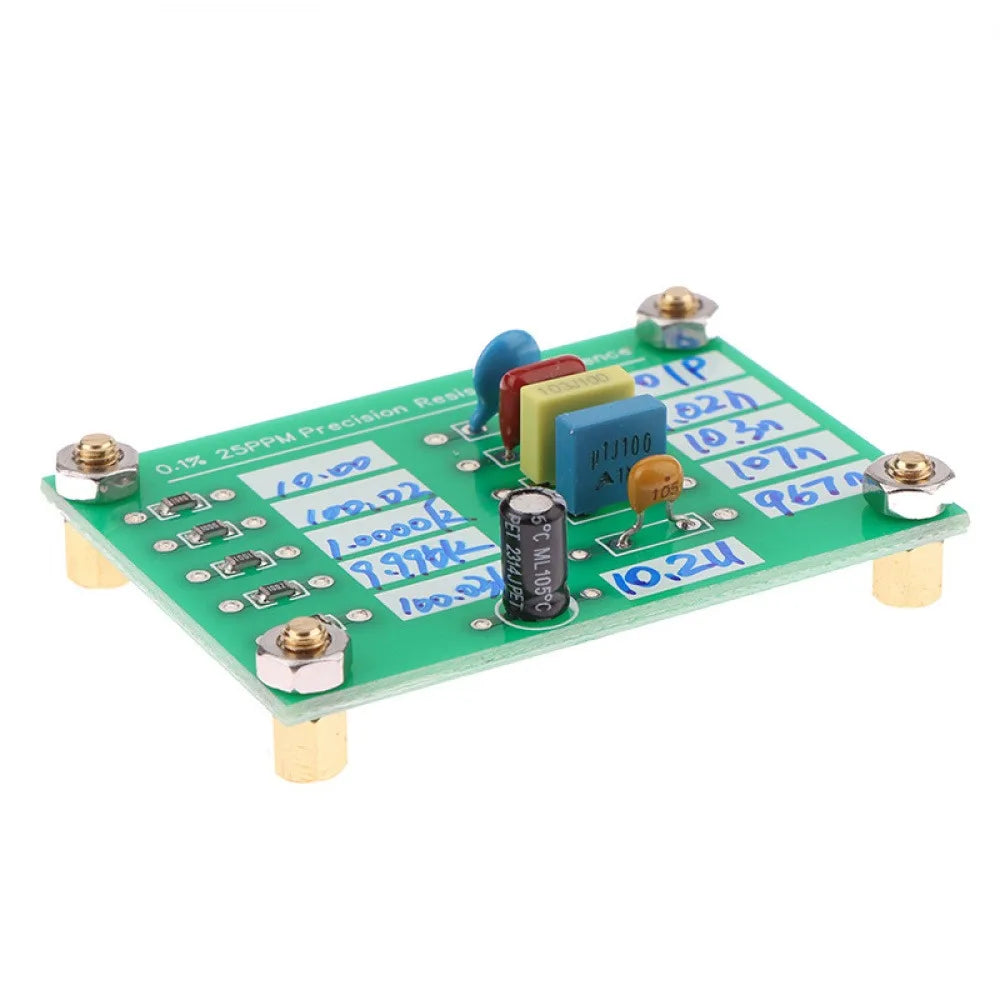 Precision Resistance Reference Board Used with AD584 LM399 to Calibrate and Calibrate Multimeters 10V Voltage Reference Board Vue