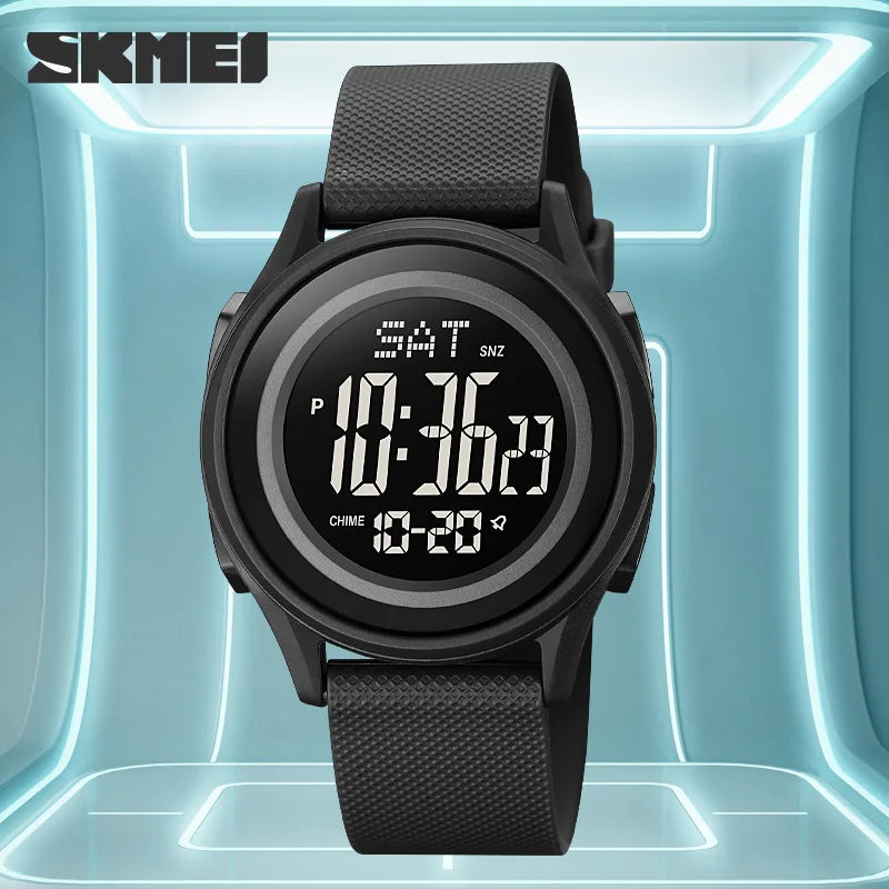 SKMEI 1893 Men's Digital Sports Watch – Waterproof Military Digital Sports Watch Vue