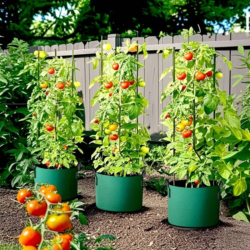 1-4PCS Felt Grow Bag Thickened Nonwoven Plant Pot for Bonsai Garden Balcony Vegetable Flower Aeration Container Vue