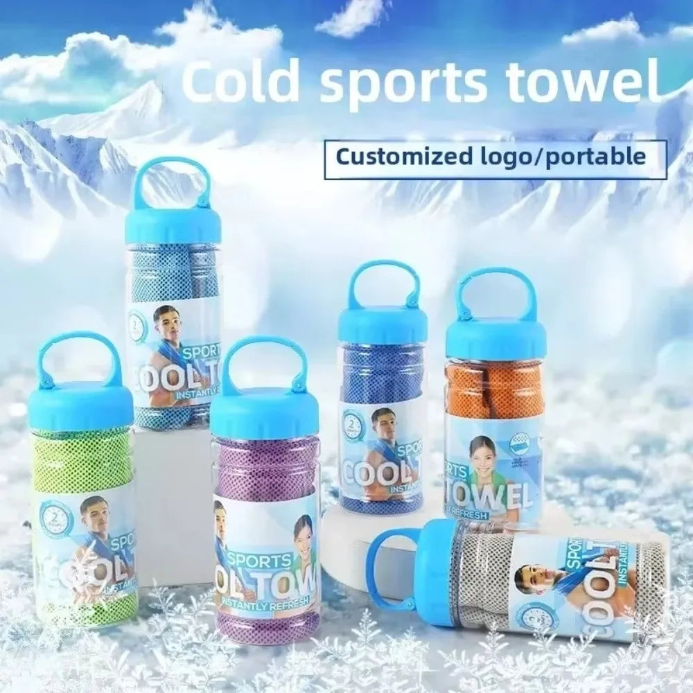 Breathable Cooling Towel Quick Drying Lightweight Ice Wipes Ultra Vue