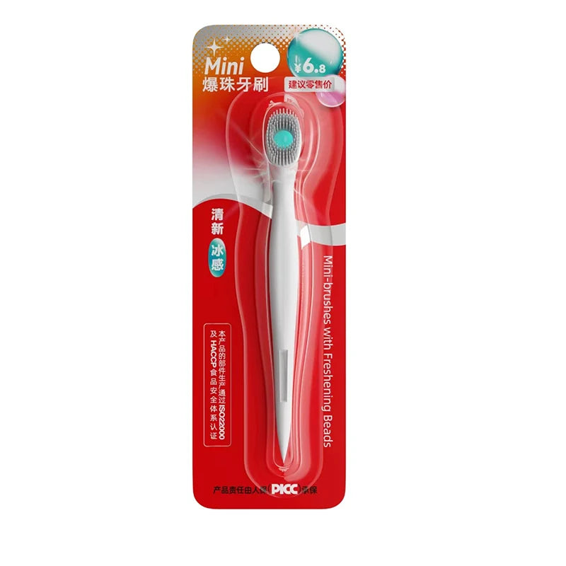 Mini Brushes-Disposable Toothbrushes with Toothpaste and Pick Disposable Mini Travel Toothbrushes For Travel Work Vue
