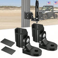 Nilight UTV Whip Light Mount Flag Antenna Mounting Bracket Adjustable For Pro-Fit Cage Compatible With Polari Ranger General Can Vue United States 2pcs kit