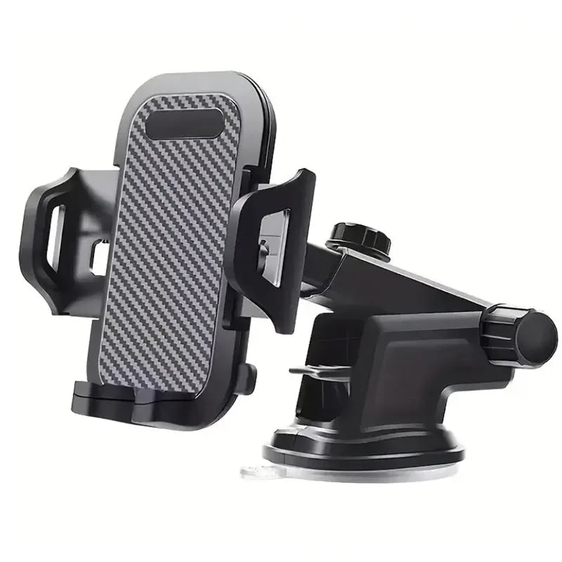 Car Phone Holder Sucker Mount Stand Suction Cup Cellphone Support in Car For iPhone15 Xiaomi Huawei Samsung Mobilephone Bracket Vue sucker style