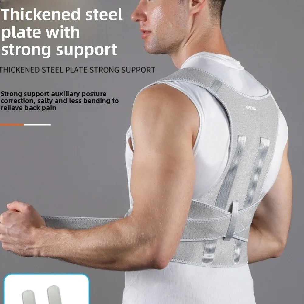 Adjustable Back Posture Corrector Comfortable Breathable Anti-camel Correction Belt Ergonomic Back Orthopedic Belt Vue