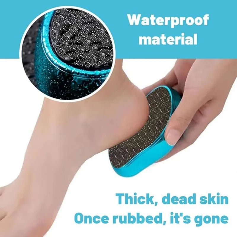 Nano Glass Foot File, Manual Foot File, Wet Dry Scab Removal, Washable and Reusable, Professional Foot File, Used for Foot Care Vue