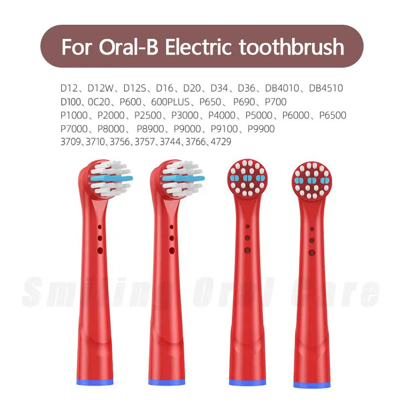 Applicable Replacement Electric Toothbrush Head For Oral-B D100K 3710 D12 D10 D100 Soft Bristle Oral B Children's Brush Head Vue