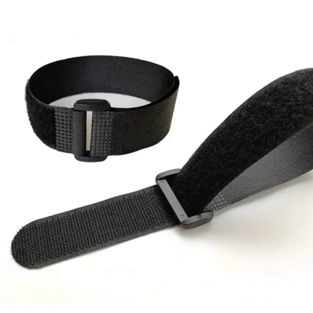 10 pcs Adjustable Reusable Cable Straps Fastening Organizer Cable Ties Reverse Buckle Nylon Cord Ties Garage Vue