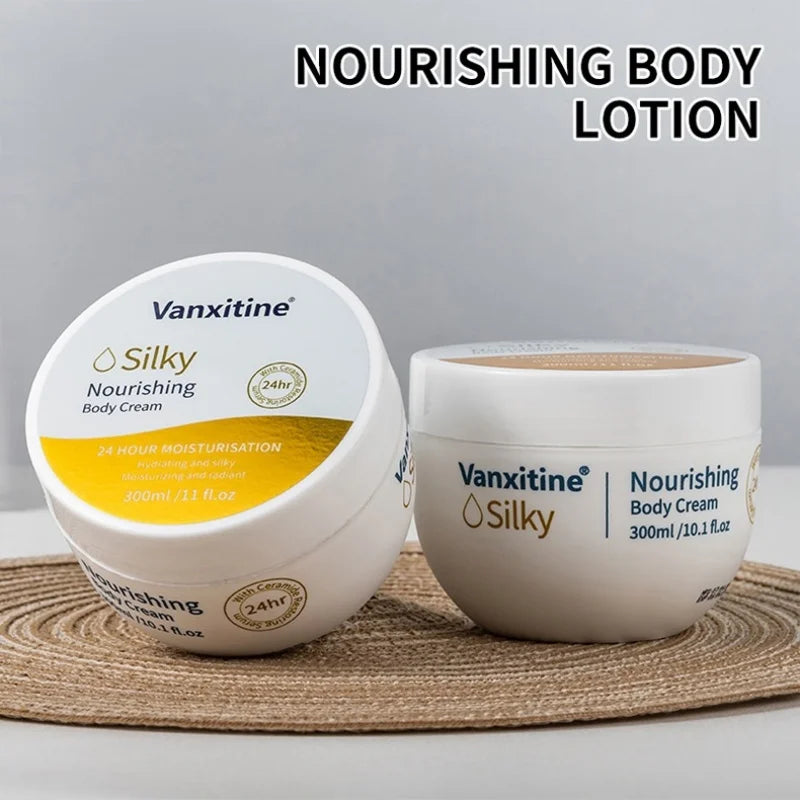 300ml Nourishing Body Lotion, Containing Vitamin E, Glycerin and Other Skin-Friendly Ingredients, Moisturizes and Nourishes, Locks in Moisture, Improves Dry Skin, and Is Suitable for Various Skin Types. Vue