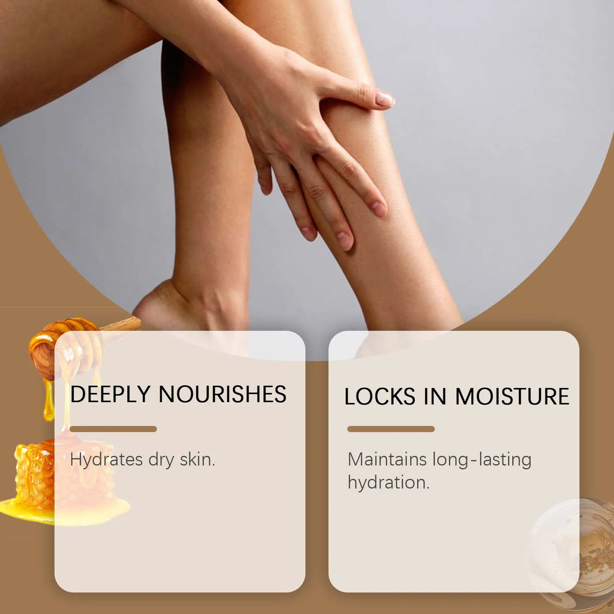 Avocado & Honey Body Lotion: Nourishes Skin, Lightweight & Non-Greasy Texture, Leaves Skin Hydrated & Smooth Vue