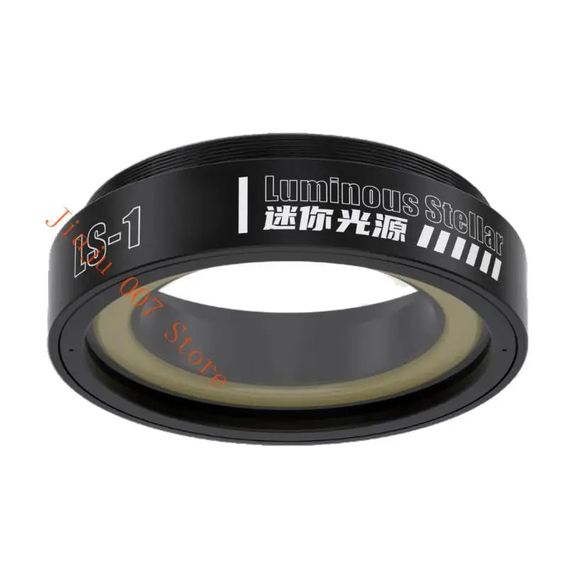 FISOKEE Microscope Ring Light 610LM 7500K LED Aluminum Microscope Ring Light Vue black C9GA7AY802036