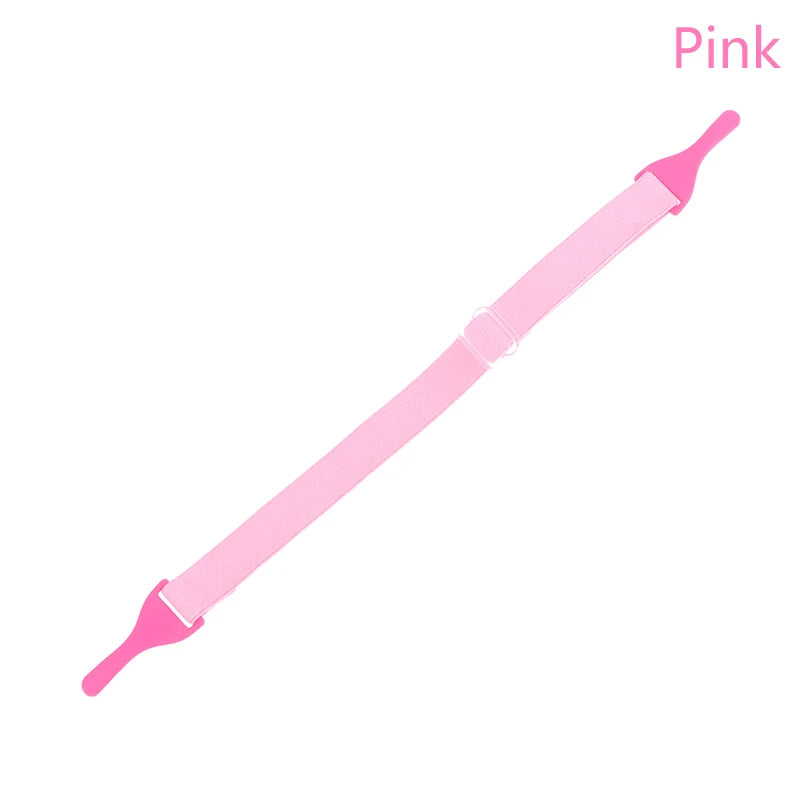 Removable Adjustable Eyeglasses Straps Chain Sunglasses Chains Sports Anti-Slip String Glasses Ropes Band Cord Holder Vue Pink