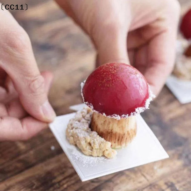 3D Sphere Silicone Mold Mousse Cake Baking Ball Shape French Dessert