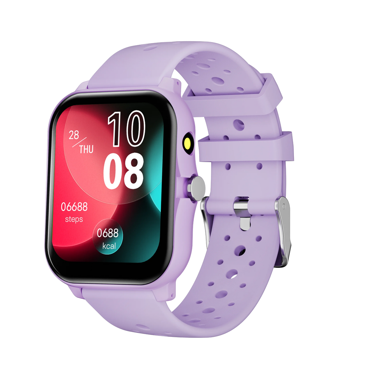 New Smart Watch Message Reminder for Intelligent Life Weather Forecast SIRI Assistant Men &Women Birthday Gift Bluetooth Call Vue Purple-dd