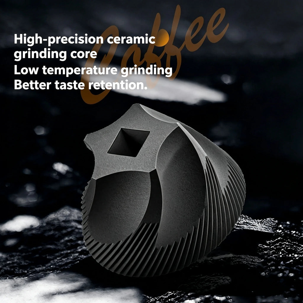 Portable Electric Ceramic Burr Coffee Grinder – USB-C Rechargeable Electric Coffee Grinder Vue