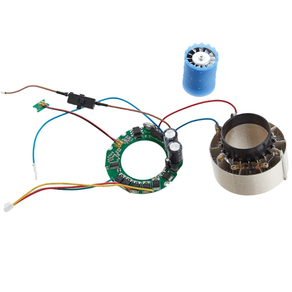 AC110V/220V 110000 RPM Brushless Fan Motor 99W Precision Aluminum Impeller Electric Hair Dryer Ultra High Speed Brushless Motor Vue