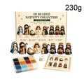 Nativity Bead Craft Kit 3D Figurines Decor Christmas for Men Women Adults Family Friends Holidays Gift Party Home Event Day Vue as picture