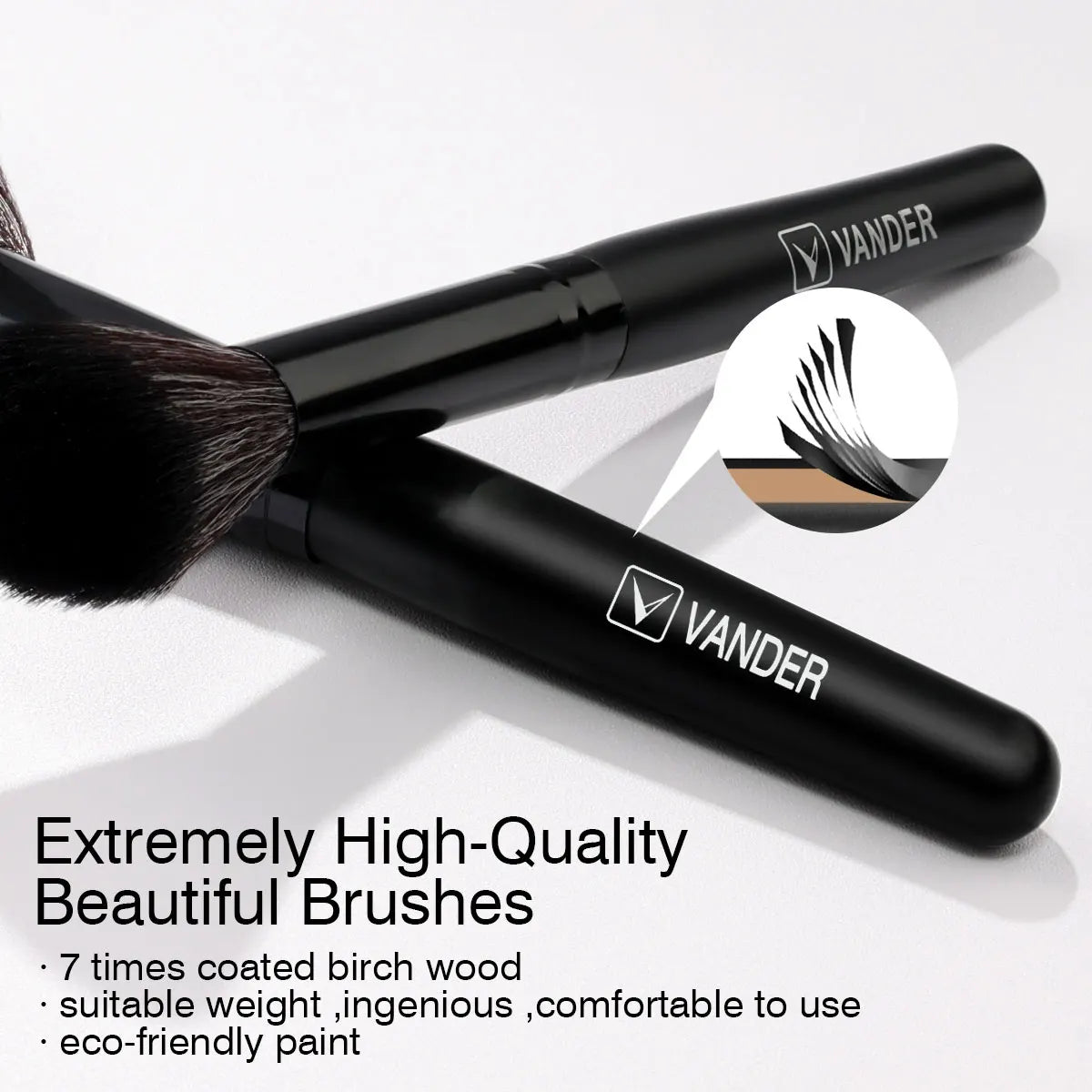 Black Makeup Brush Set 24pcs with Bag Professional Soft Fluffy Foundation Eyeshadow Concealer Blending Blush Brushes Beauty Tool Vue