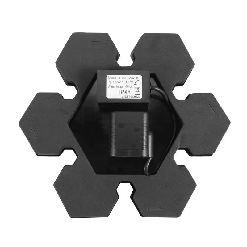 ABKW-2X Solar Fountain Pump Solar Powered Bird Bath Fountain Pump Solar Panel Kit Water Pump Watering Submersible Pump Vue