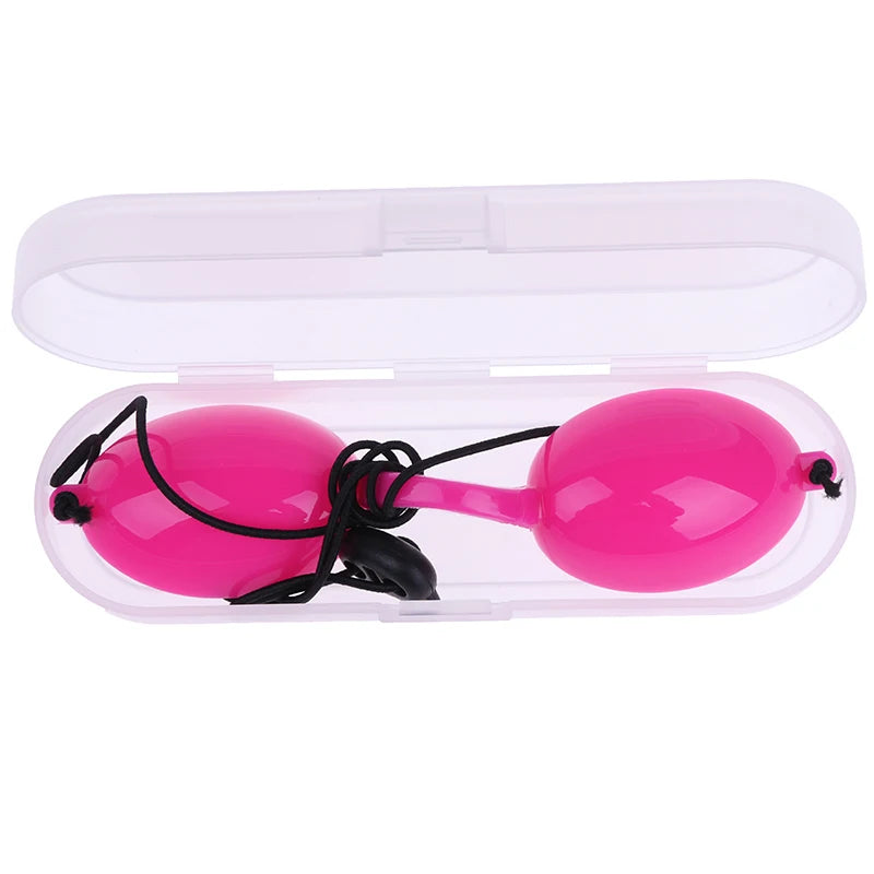 Eyepatch laser light protective safety glasses goggles IPL beauty clinic patient Vue Rose red