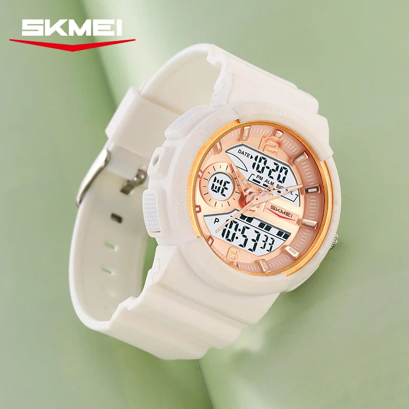 SKMEI 2477 LED Dual Display Waterproof Sports Watch Digital Sports Watch Vue