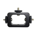 3 Position In 1 Holder Head Mount Flash Bracket Adapter Light Stand Holding 1/4 Screw For Gopro Dji DSLR Selfie Action Camera Vue black